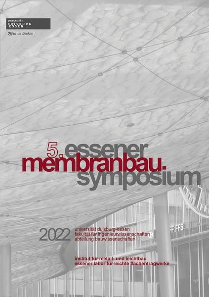 Produktbild: Essener Membranbau Symposium 2022