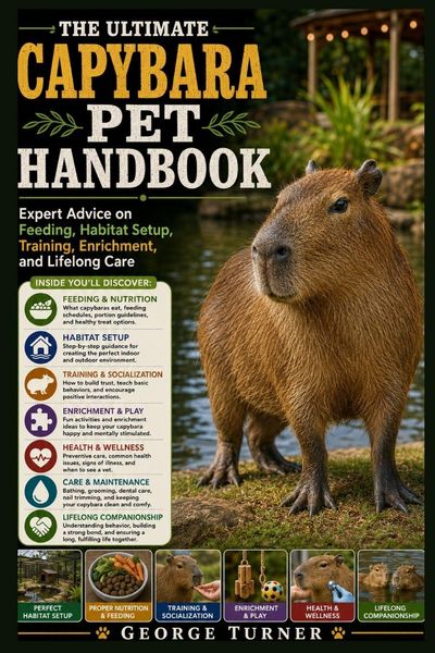Produktbild: The Ultimate Capybara Pet Handbook