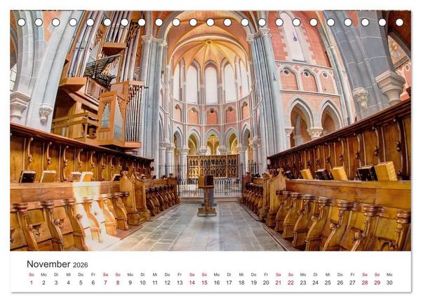 Produktbild: Abtei Marienstatt (Tischkalender 2026 DIN A5 quer), CALVENDO Monatskalender