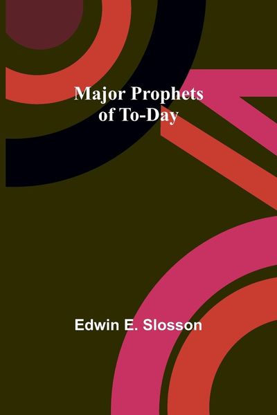 Produktbild: Major Prophets of To-Day