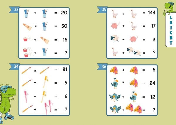 Produktbild: Symbolr&auml;tsel. Leicht bis schwer
