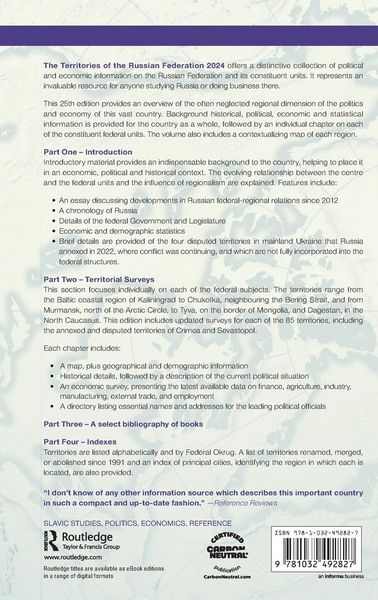 Produktbild: The Territories of the Russian Federation 2024