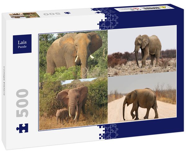 Lais Puzzle Collage Elefant 500 Teile