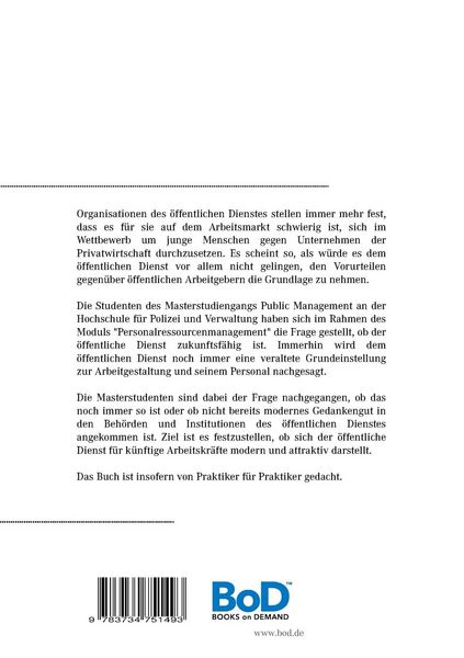 Produktbild: Ist der &ouml;ffentliche Dienst als Arbeitgeber zukunftsf&auml;hig?