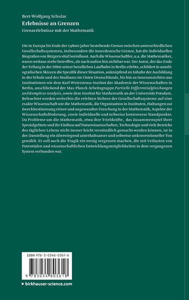 Produktbild: Erlebnisse an Grenzen - Grenzerlebnisse mit der Mathematik