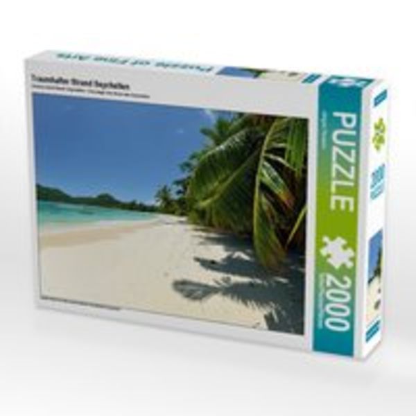 Traumhafter Strand Seychellen (Puzzle)