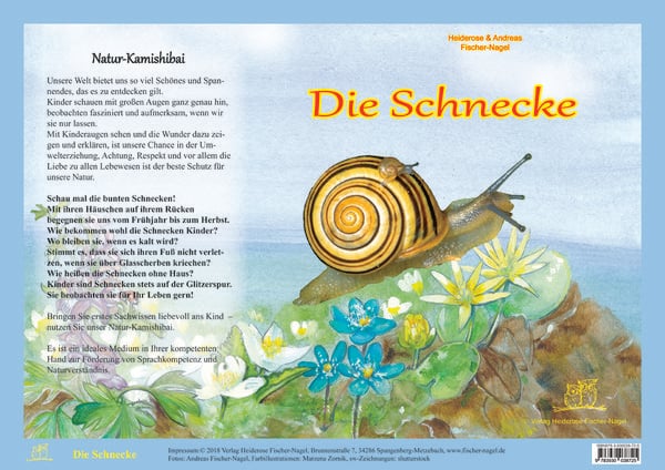 Produktbild: Natur-Kamishibai / Die Schnecke - Natur-Kamishibai
