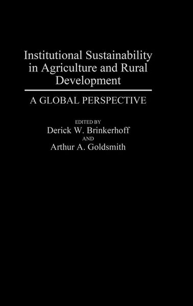 Produktbild: Institutional Sustainability in Agriculture and Rural Development