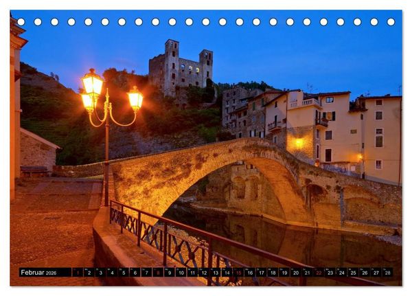 Produktbild: Riviera di Ponente (Tischkalender 2026 DIN A5 quer), CALVENDO Monatskalender