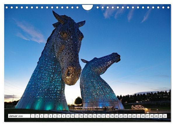 Produktbild: Schottland - Der Norden Gro&szlig;britanniens (Wandkalender 2026 DIN A4 quer), CALVENDO Monatskalender