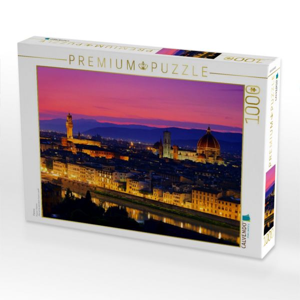 Produktbild: CALVENDO Puzzle Florenz | 1000 Teile Lege-Gr&ouml;&szlig;e 64x48cm Foto-Puzzle f&uuml;r gl&uuml;ckliche Stunden