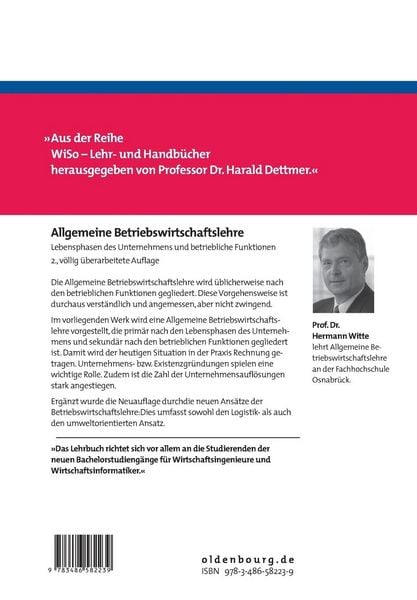 Produktbild: Allgemeine Betriebswirtschaftslehre