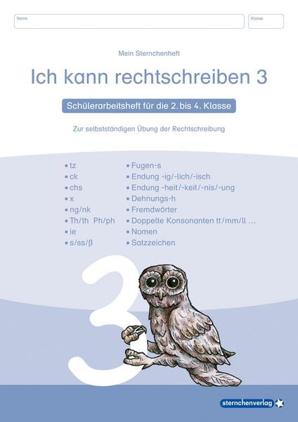 Produktbild: Ich kann rechtschreiben 1 bis 3 - Sch&uuml;lerarbeitshefte f&uuml;r die 2. bis 4. Klasse - neues Design