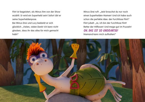 Produktbild: Minus Drei und die wilde Lucy &ndash; Super-Flint