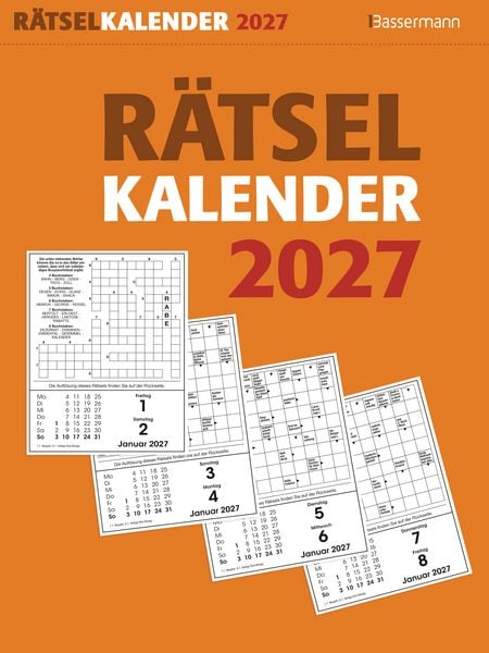 Produktbild: R&auml;tselkalender 2027