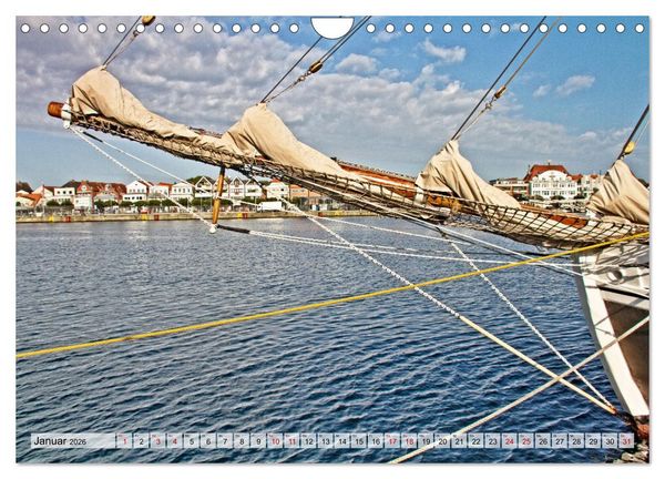 Produktbild: Halbinsel Priwall bei Travem&uuml;nde &ndash; Impressionen von der Ostseek&uuml;ste (Wandkalender 2026 DIN A4 quer), CALVENDO Monatskalender