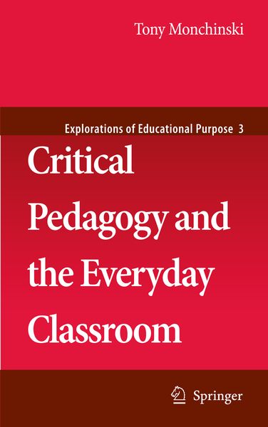 Produktbild: Critical Pedagogy and the Everyday Classroom