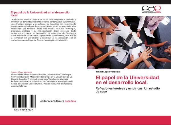 Produktbild: El papel de la Universidad en el desarrollo local.