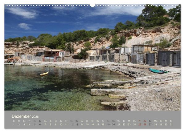 Produktbild: Ibiza - Spanien (hochwertiger Premium Wandkalender 2026 DIN A2 quer), Kunstdruck in Hochglanz