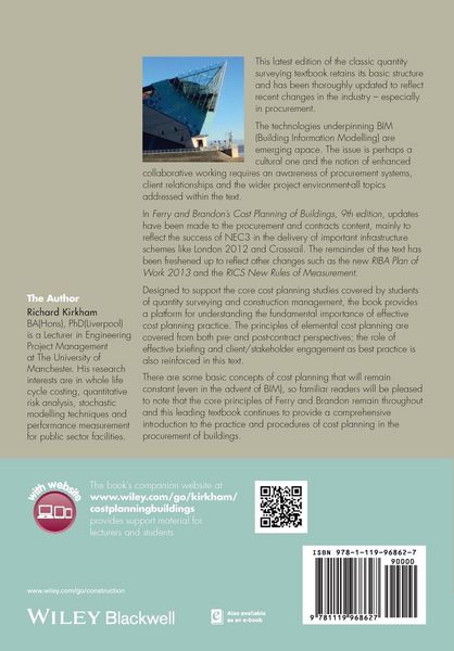 Produktbild: Ferry and Brandon's Cost Planning of Buildings