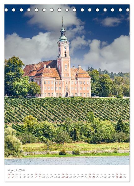 Produktbild: &Uuml;berlingen in 12 wundersch&ouml;nen Motiven (Tischkalender 2026 DIN A5 hoch), CALVENDO Monatskalender