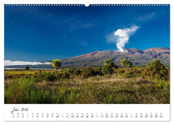 Produktbild: Neuseeland - Streifzug &uuml;ber die Nordinsel / CH-Version (Wandkalender 2026 DIN A2 quer), CALVENDO Monatskalender