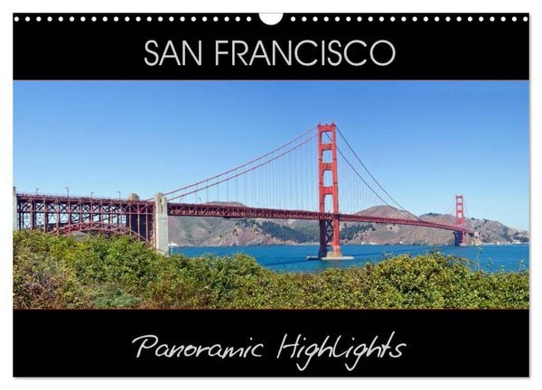Produktbild: SAN FRANCISCO Panoramic Highlights (Wall Calendar 2026 DIN A3 landscape), CALVENDO 12 Month Wall Calendar