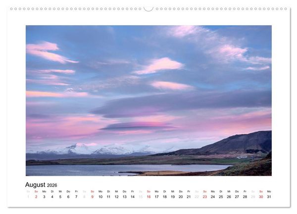 Produktbild: Magisches Island (Wandkalender 2026 DIN A2 quer), CALVENDO Monatskalender