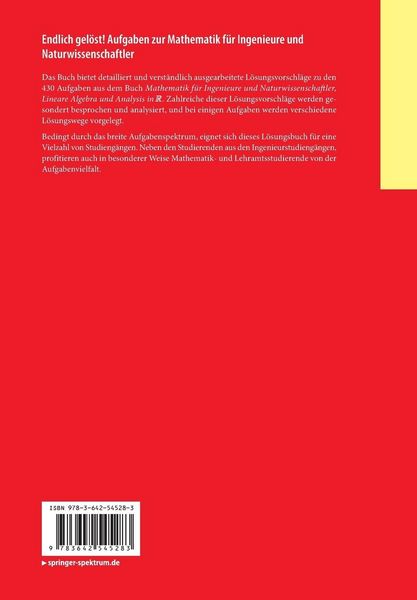 Produktbild: Endlich gel&ouml;st! Aufgaben zur Mathematik f&uuml;r Ingenieure und Naturwissenschaftler