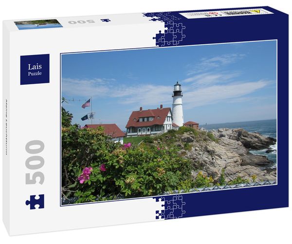 Produktbild: Lais Puzzle Maine Leuchtturm 500 Teile