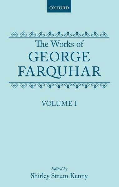 Produktbild: The Works of George Farquhar