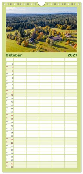 Produktbild: Familienplaner 2027 - Freudenstadt 2027 mit 5 Spalten (Wandkalender, 21 x 45 cm) CALVENDO