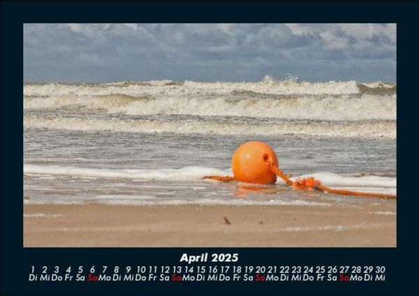 Produktbild: Nordsee 2025 Fotokalender DIN A5
