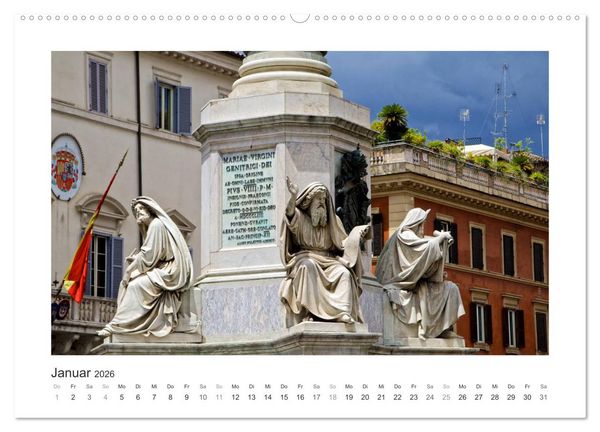 Produktbild: Rom - Roma (Wandkalender 2026 DIN A2 quer), CALVENDO Monatskalender