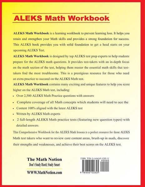 Produktbild: ALEKS Math Workbook