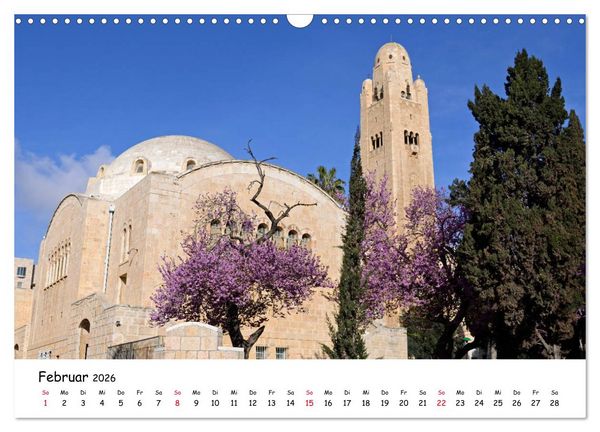 Produktbild: Traumziel Israel (Wandkalender 2026 DIN A3 quer), CALVENDO Monatskalender