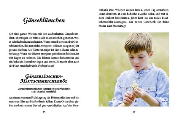 Das große kleine Buch: Kräuterwanderung mit Kindern