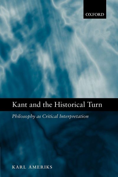 Produktbild: Kant and the Historical Turn