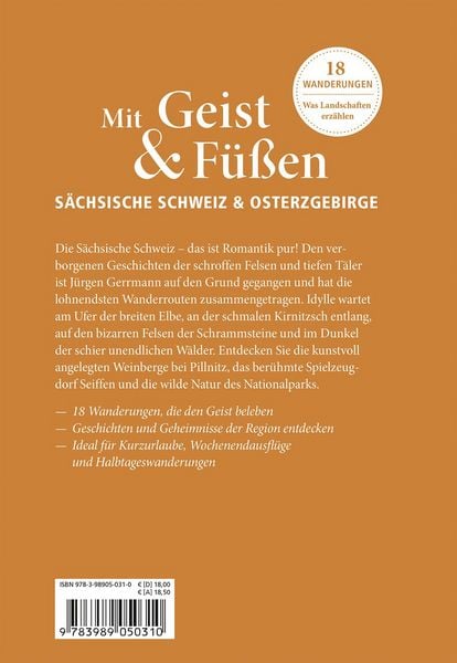 Produktbild: Mit Geist & F&uuml;&szlig;en S&auml;chsische Schweiz