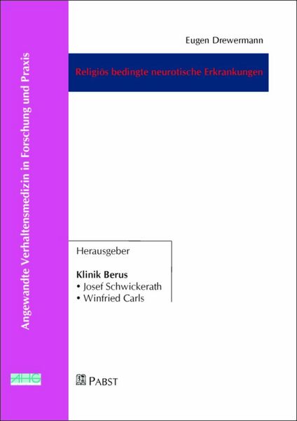 Produktbild: Religi&ouml;s bedingte neurotische Erkrankungen