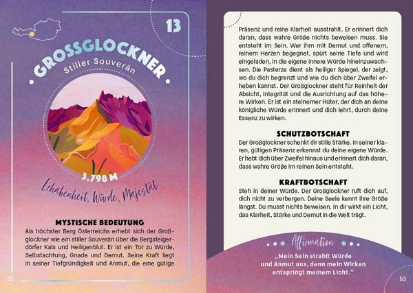 Produktbild: Orakel-Kartenset: Die Seele der Berge | Finde die Energie der Alpen