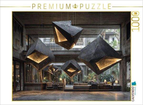 CALVENDO Puzzle NordGlimm - Skandinavische Klarheit mit urbanem Flair | 1000 Teile Lege-Größe 64x48cm Foto-Puzzle für glückliche Stunden