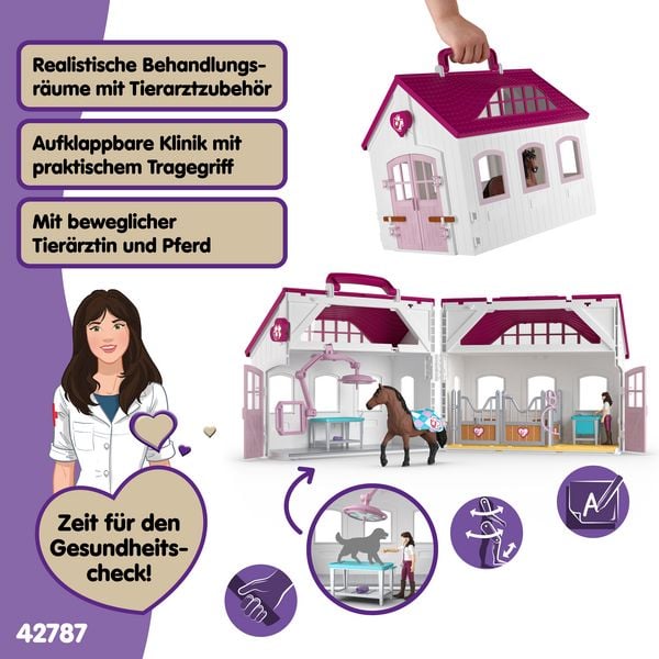 Produktbild: schleich&reg; 42787 Happy Horse Hospital, Pferdeklinik Heilende Hufe