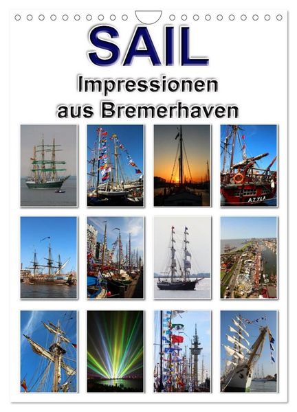 Produktbild: Sail - Impressionen aus Bremerhaven (Wandkalender 2027 DIN A4 hoch), CALVENDO Monatskalender
