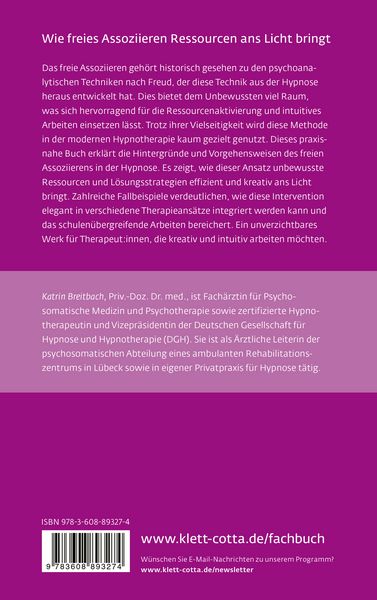 Produktbild: Freies Assoziieren in Hypnose (Leben Lernen, Bd. 353)