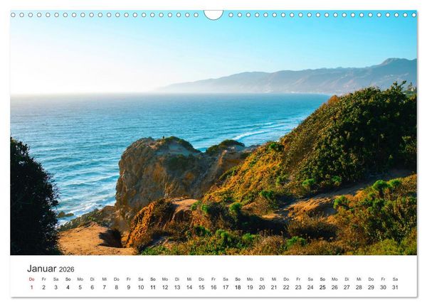Produktbild: Am Strand von Malibu (Wandkalender 2026 DIN A3 quer), CALVENDO Monatskalender