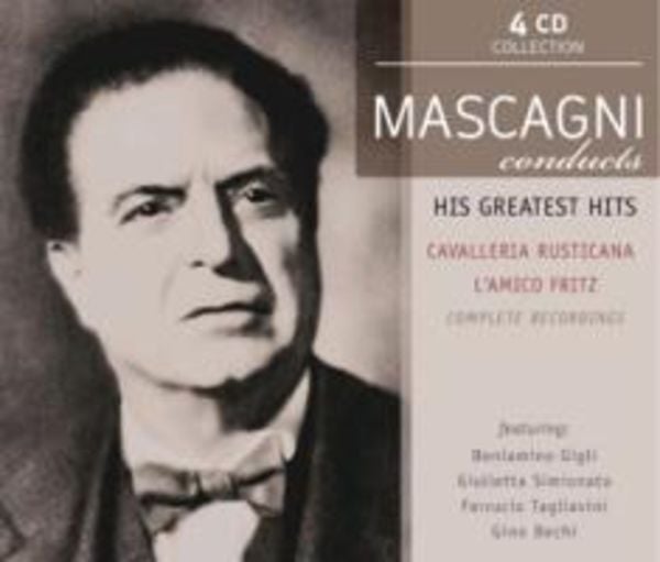 Mascagni: conducts his operas