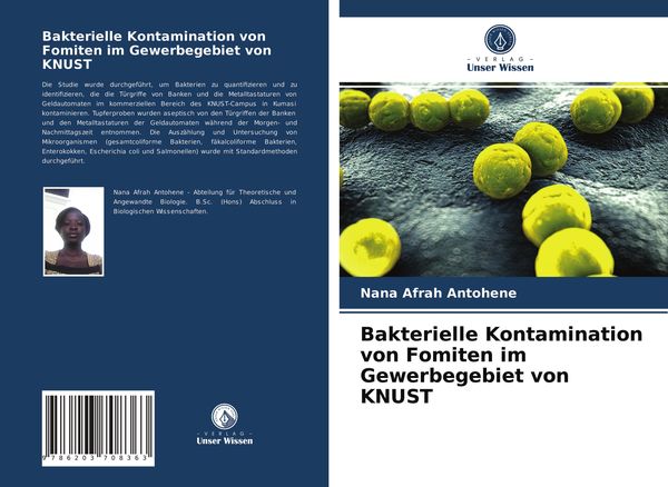 Produktbild: Bakterielle Kontamination von Fomiten im Gewerbegebiet von KNUST