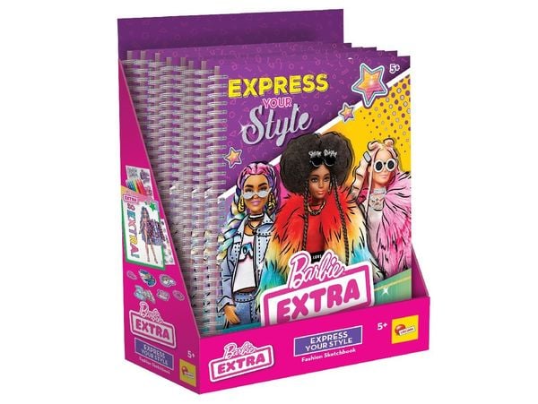 Produktbild: Barbie Sketch Book Express Your Style (In Display of 8 PCS)