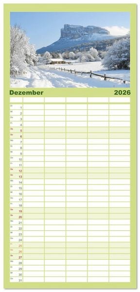 Produktbild: Familienplaner 2026 - Die Magie S&uuml;dfrankreichs mit 5 Spalten (Wandkalender, 21 x 45 cm) CALVENDO